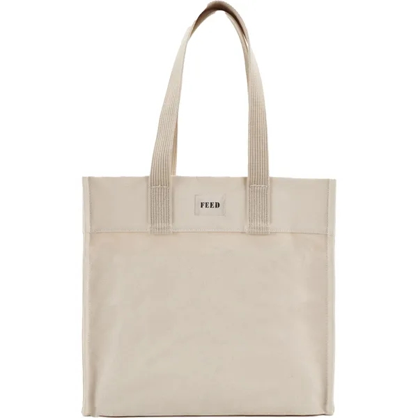 Organic cotton market tote bag; 16oz. 100% GOTS certified organic cotton... from ASI 66887 PCNA / Leeds