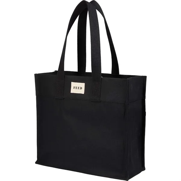 Organic cotton market tote bag; 16oz. 100% GOTS certified organic cotton... from ASI 66887 PCNA / Leeds