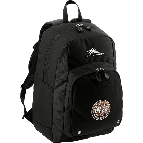 6.75" x 18.75" x 11.5" backpack with front-loading main compartment, cell... from ASI 66887 PCNA / Leeds