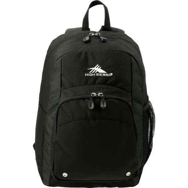 6.75" x 18.75" x 11.5" backpack with front-loading main compartment, cell... from ASI 66887 PCNA / Leeds