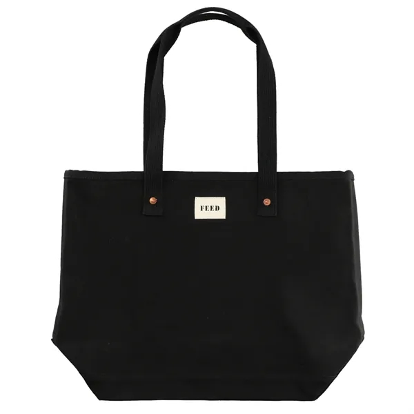 Organic cotton weekend tote bag; 12oz. 100% GOTS certified organic cotton... from ASI 66887 PCNA / Leeds