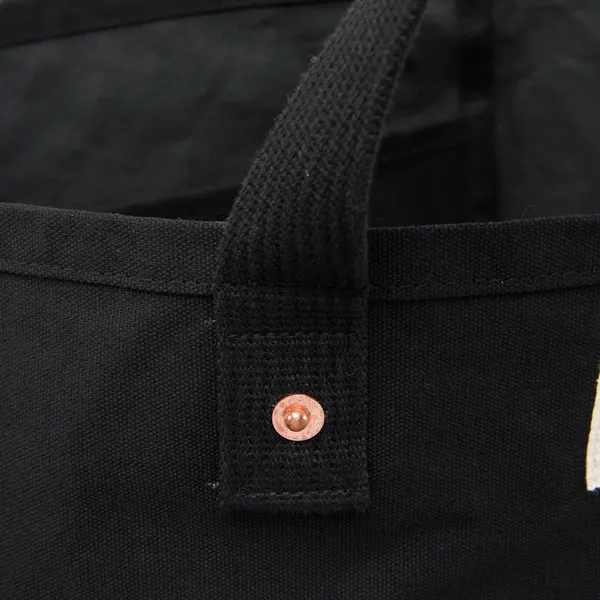 Organic cotton weekend tote bag; 12oz. 100% GOTS certified organic cotton... from ASI 66887 PCNA / Leeds