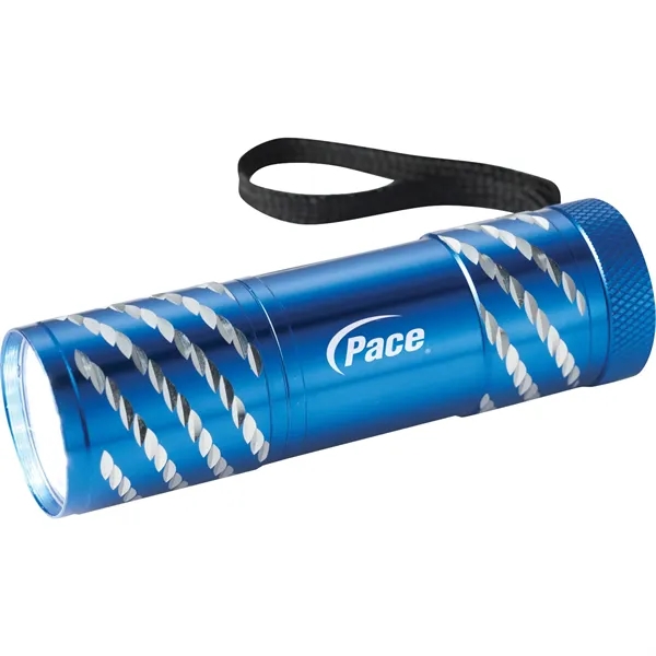 Flashlight with 9 LED lights and wrist strap.... from ASI 66887 PCNA / Bullet