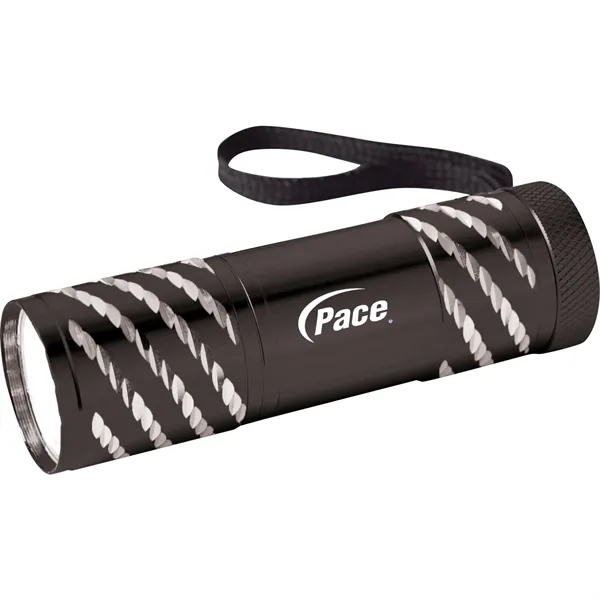 Flashlight with 9 LED lights and wrist strap.... from ASI 66887 PCNA / Bullet