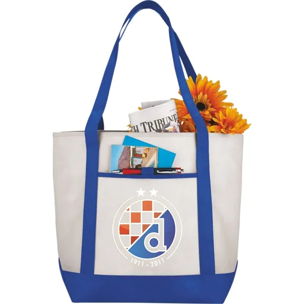 6" x 13.5" x 17.75" non-woven boat tote with 24" handles.... from ASI 66887 PCNA / Bullet