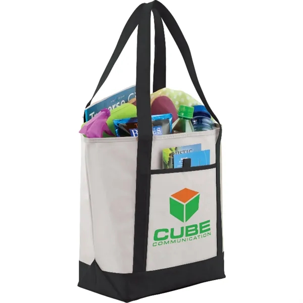 6" x 13.5" x 17.75" non-woven boat tote with 24" handles.... from ASI 66887 PCNA / Bullet