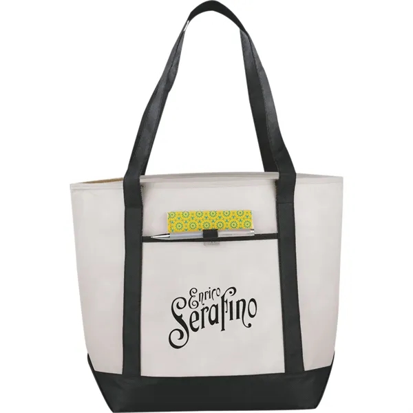 6" x 13.5" x 17.75" non-woven boat tote with 24" handles.... from ASI 66887 PCNA / Bullet