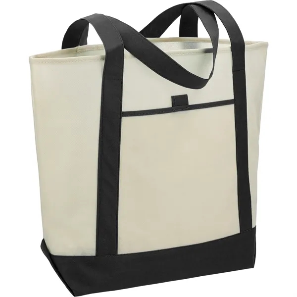 6" x 13.5" x 17.75" non-woven boat tote with 24" handles.... from ASI 66887 PCNA / Bullet