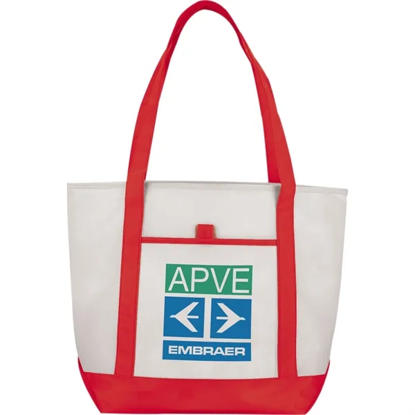 6" x 13.5" x 17.75" non-woven boat tote with 24" handles.... from ASI 66887 PCNA / Bullet