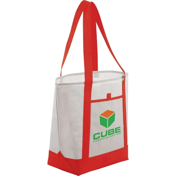 6" x 13.5" x 17.75" non-woven boat tote with 24" handles.... from ASI 66887 PCNA / Bullet