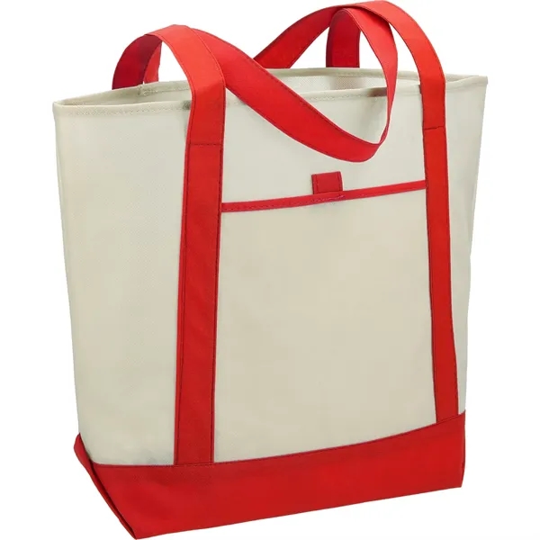 6" x 13.5" x 17.75" non-woven boat tote with 24" handles.... from ASI 66887 PCNA / Bullet