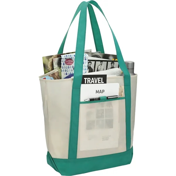 6" x 13.5" x 17.75" non-woven boat tote with 24" handles.... from ASI 66887 PCNA / Bullet