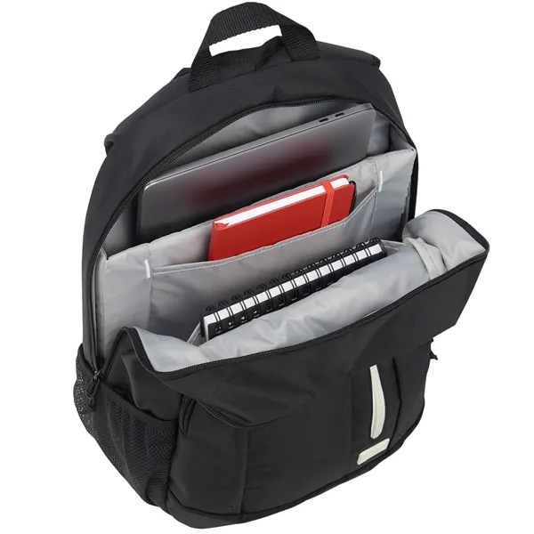 Recycled backpack with integrated, padded compartment for a laptop.... from ASI 66887 PCNA / Leeds