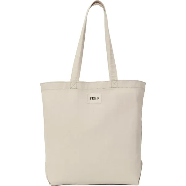 Organic cotton shopper tote bag; 8oz. 100% GOTS certified organic cotton... from ASI 66887 PCNA / Leeds