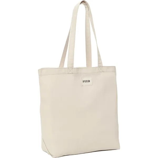 Organic cotton shopper tote bag; 8oz. 100% GOTS certified organic cotton... from ASI 66887 PCNA / Leeds