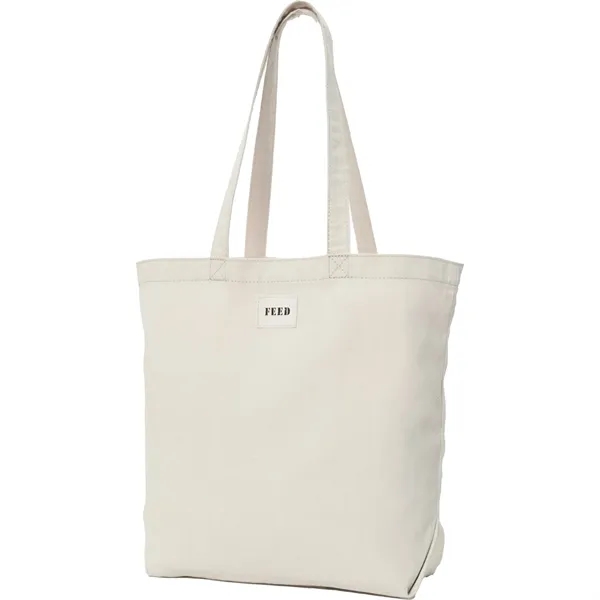 Organic cotton shopper tote bag; 8oz. 100% GOTS certified organic cotton... from ASI 66887 PCNA / Leeds