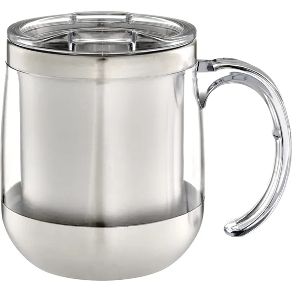 14 oz. double wall constructed mug with stainless steel liner and... from ASI 66887 PCNA / Bullet