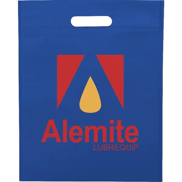 14" x 11" non-woven tote bag with die-cut handle.... from ASI 66887 PCNA / Bullet
