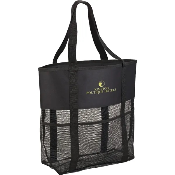 6.75" x 18.5" x 15" beach tote bag with 23.5" handles.... from ASI 66887 PCNA / Bullet