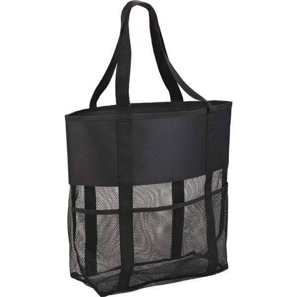 6.75" x 18.5" x 15" beach tote bag with 23.5" handles.... from ASI 66887 PCNA / Bullet