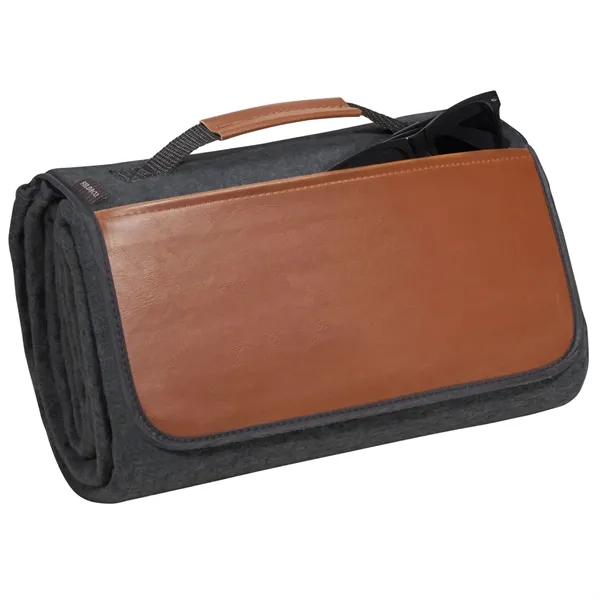 47" x 53" picnic blanket with foam padding and PEVA backing.... from ASI 66887 PCNA / Leeds