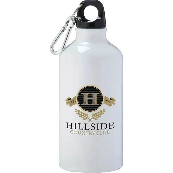17 oz. aluminum water bottle with twist-on lid and mini carabiner.... from ASI 66887 PCNA / Bullet