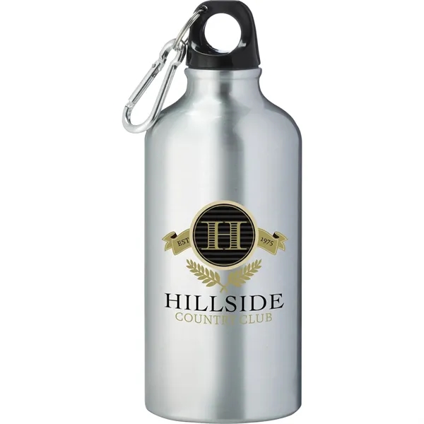 17 oz. aluminum water bottle with twist-on lid and mini carabiner.... from ASI 66887 PCNA / Bullet