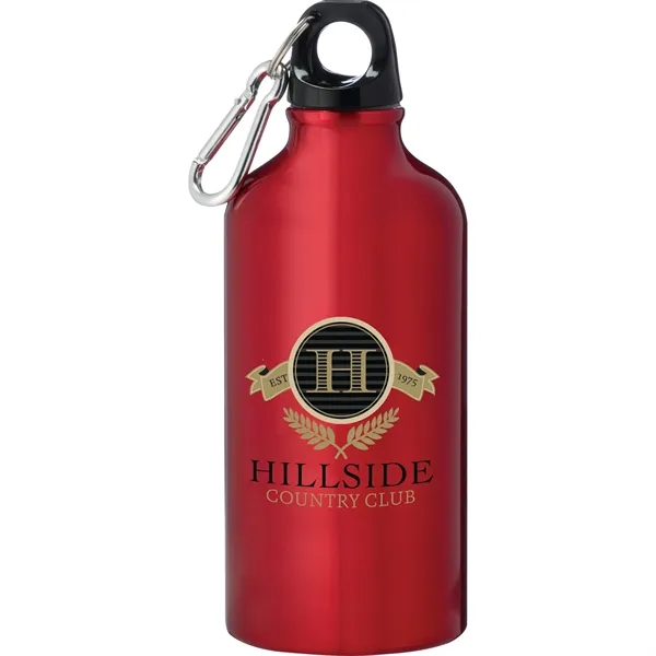 17 oz. aluminum water bottle with twist-on lid and mini carabiner.... from ASI 66887 PCNA / Bullet