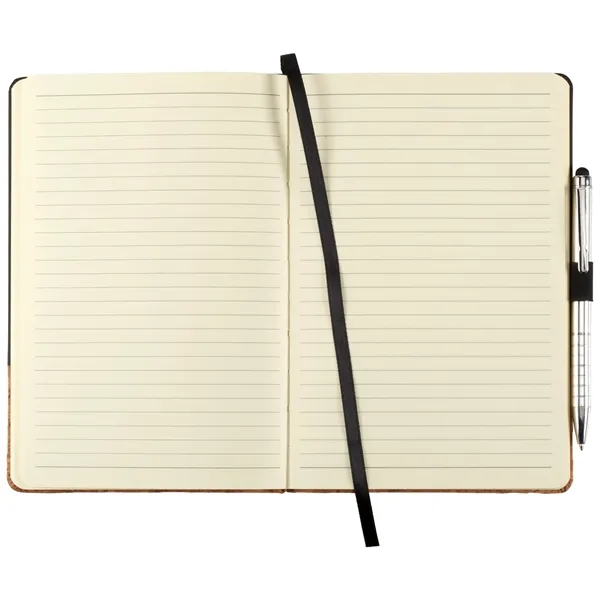 5.5" x 8.5" hard bound journal with cork-like bottom and 80... from ASI 66887 PCNA / Leeds