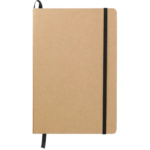 5,5" x 8.5" recycled bound journal with 80 sheets, accordion style... from ASI 66887 PCNA / Leeds