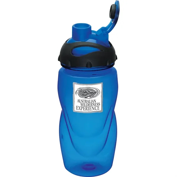 17 oz. single wall sports bottle with twist-on lid and flip-top... from ASI 66887 PCNA / Bullet