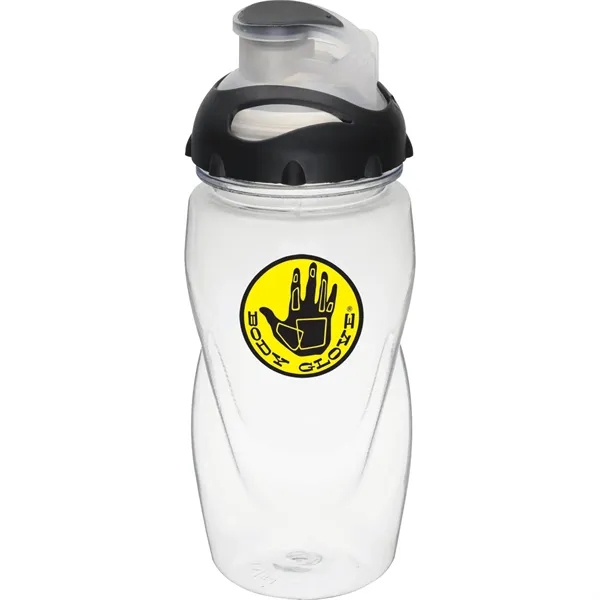 17 oz. single wall sports bottle with twist-on lid and flip-top... from ASI 66887 PCNA / Bullet