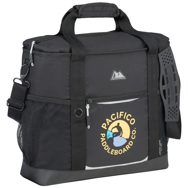 5.5" x 15.25" x 14" cooler with straps and pockets... from ASI 66887 PCNA / Leeds