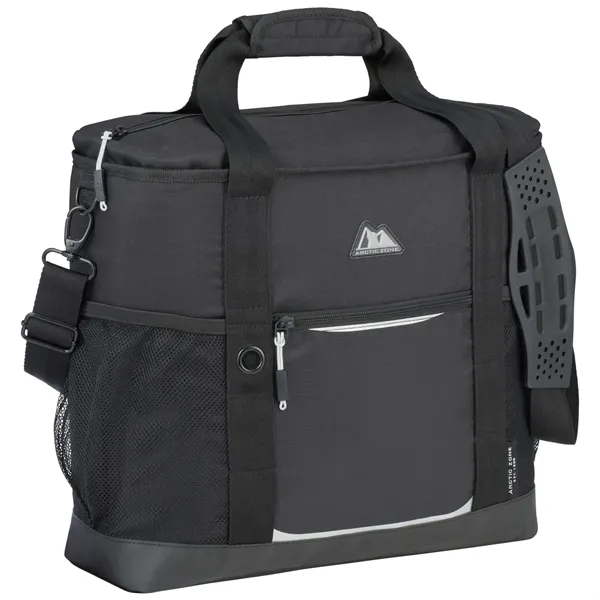 5.5" x 15.25" x 14" cooler with straps and pockets... from ASI 66887 PCNA / Leeds