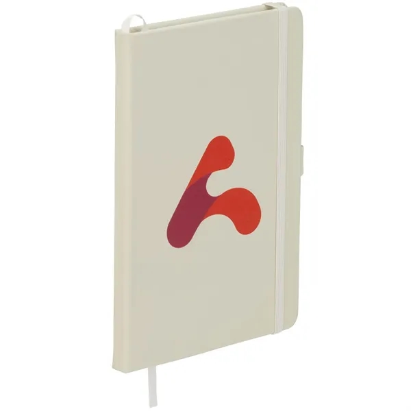 5.5" x 8.5" leather bound journal with elastic closure, pen loop,... from ASI 66887 PCNA / Leeds