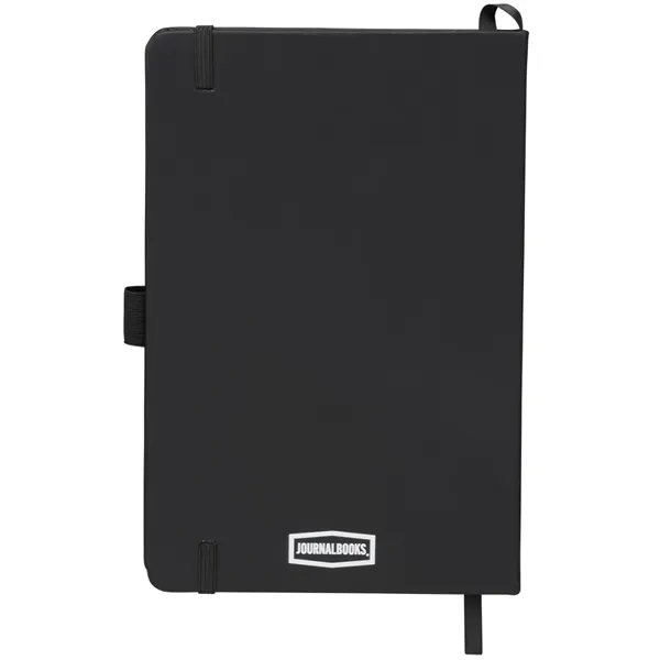 5.5" x 8.5" leather bound journal with elastic closure, pen loop,... from ASI 66887 PCNA / Leeds