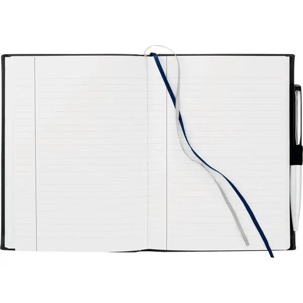 5" x 7" bound journal with hard cover, ribbon markers, elastic... from ASI 66887 PCNA / Leeds