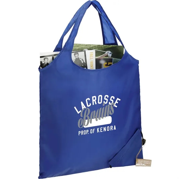 15.5" x 15" foldable shopping tote made of recycled PET material.... from ASI 66887 PCNA / Bullet