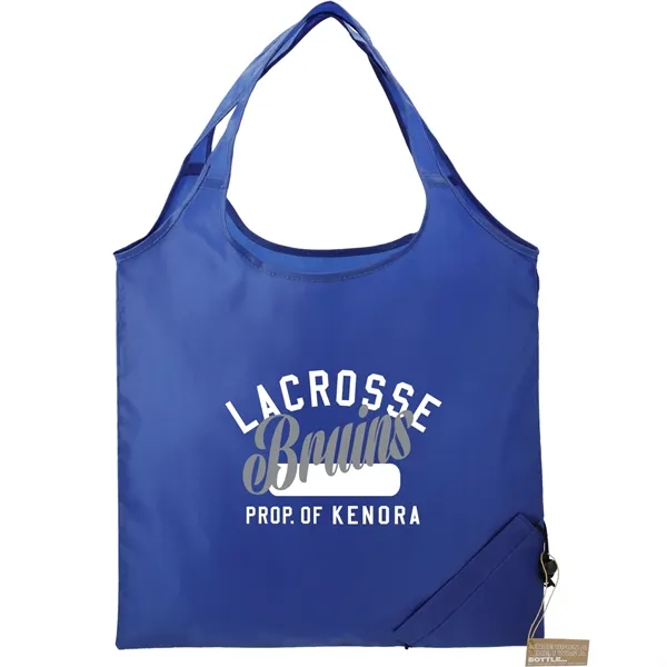 15.5" x 15" foldable shopping tote made of recycled PET material.... from ASI 66887 PCNA / Bullet