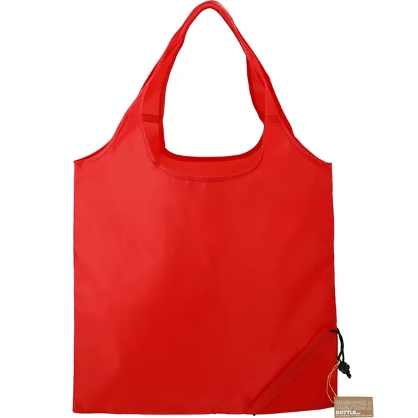 15.5" x 15" foldable shopping tote made of recycled PET material.... from ASI 66887 PCNA / Bullet