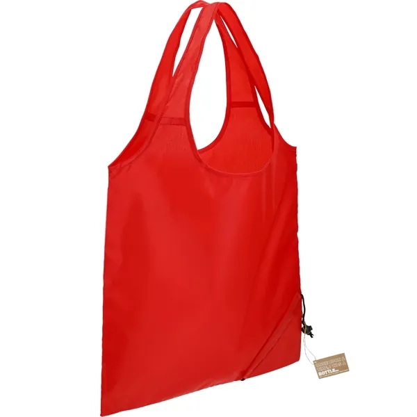15.5" x 15" foldable shopping tote made of recycled PET material.... from ASI 66887 PCNA / Bullet