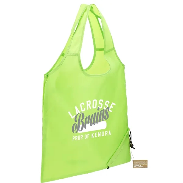 15.5" x 15" foldable shopping tote made of recycled PET material.... from ASI 66887 PCNA / Bullet