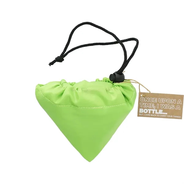 15.5" x 15" foldable shopping tote made of recycled PET material.... from ASI 66887 PCNA / Bullet