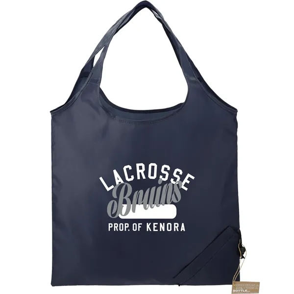 15.5" x 15" foldable shopping tote made of recycled PET material.... from ASI 66887 PCNA / Bullet