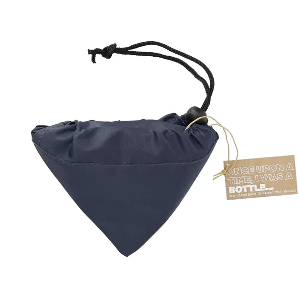 15.5" x 15" foldable shopping tote made of recycled PET material.... from ASI 66887 PCNA / Bullet