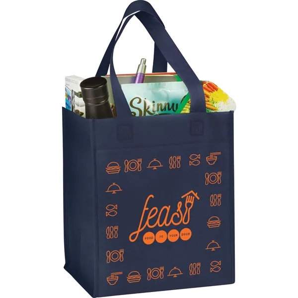 8" x 12" x 10.5" grocery tote bag with 8.5" handle... from ASI 66887 PCNA / Bullet