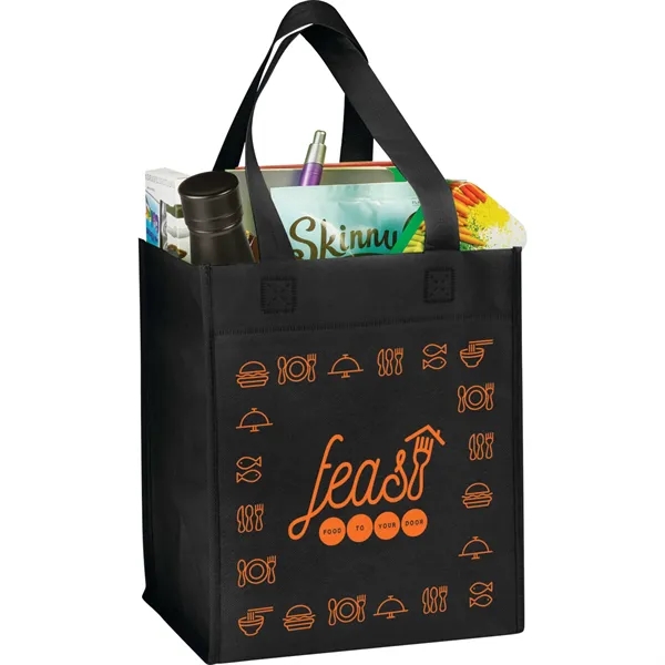 8" x 12" x 10.5" grocery tote bag with 8.5" handle... from ASI 66887 PCNA / Bullet