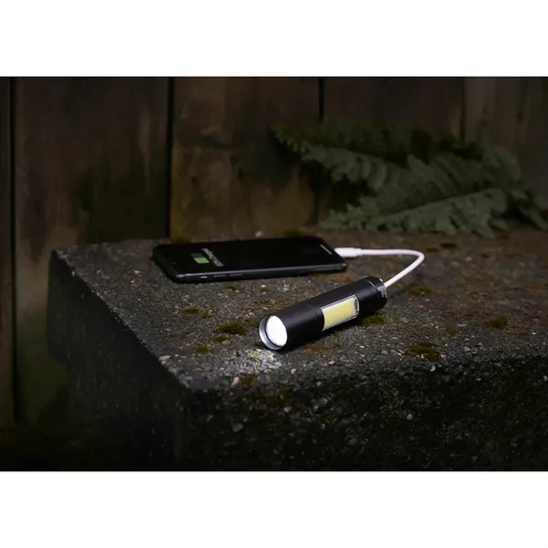 2,200mAh rechargeable flashlight with USB cable.... from ASI 66887 PCNA / Leeds