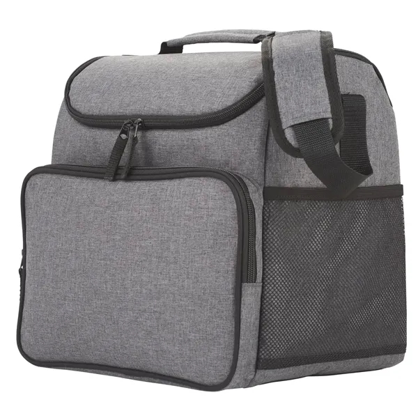 24-can capacity cooler with padded shoulder straps and PEVA-lined interior.... from ASI 66887 PCNA / Bullet