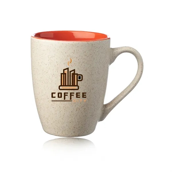 10 oz. speckled two-tone ceramic coffee mug.... from ASI 39552 BEL Promo